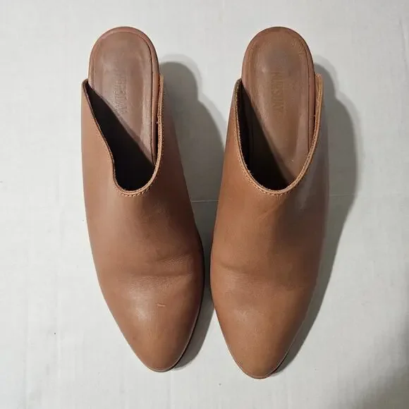 THURSDAY Everyday Mule Cognac Brown Size 9